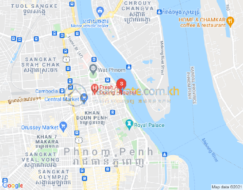 Mapa: TAO Riverside Residence