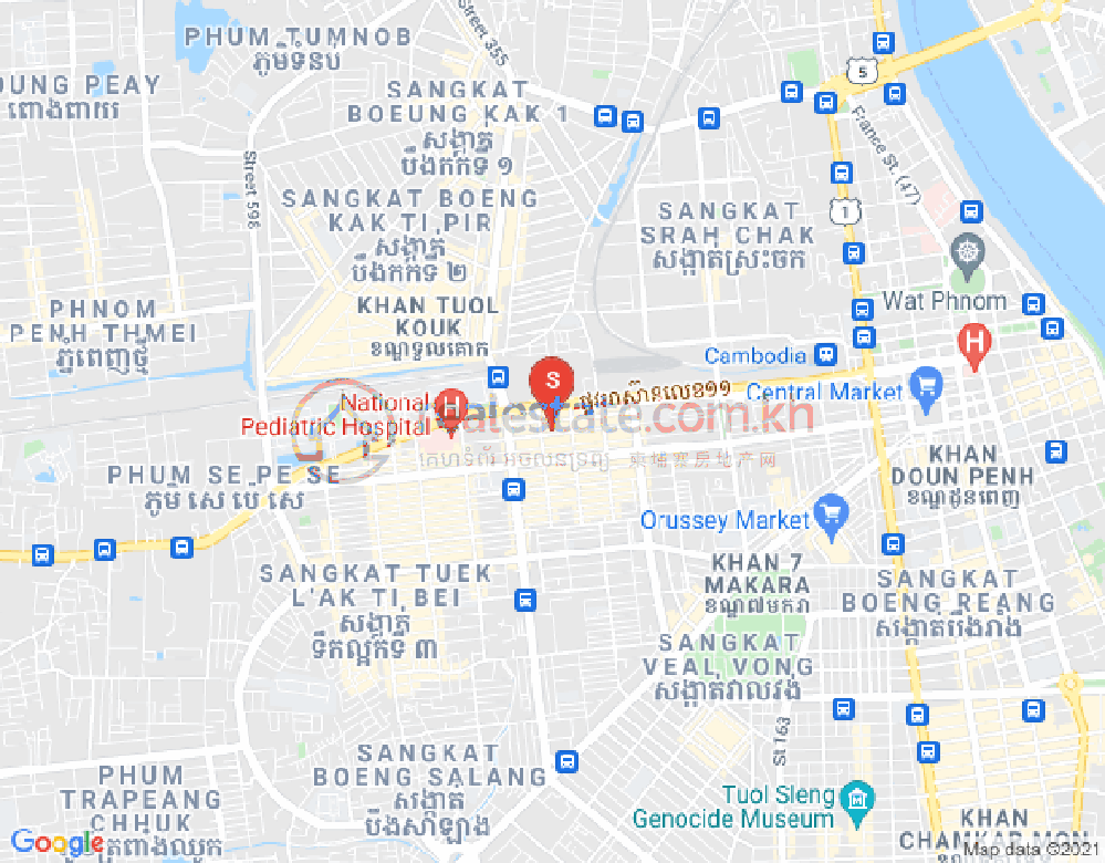 Map of Emerald Hotel and Apartment