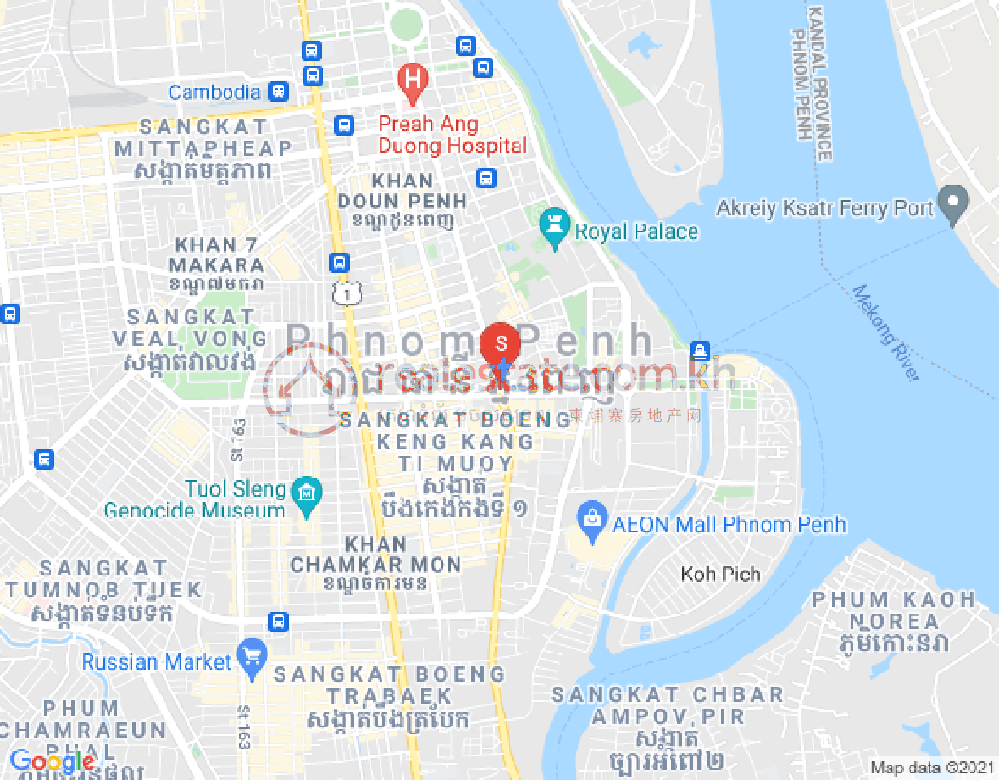 ផែនទី Properties Dabest, បឹងកេងកង៣, បឹងកេងកង, ភ្នំពេញ