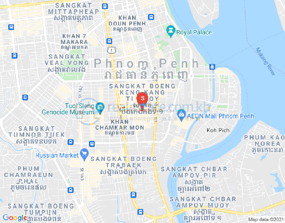 แผนที่ BKK 1, บึงเกงกอง, พนมเปญ