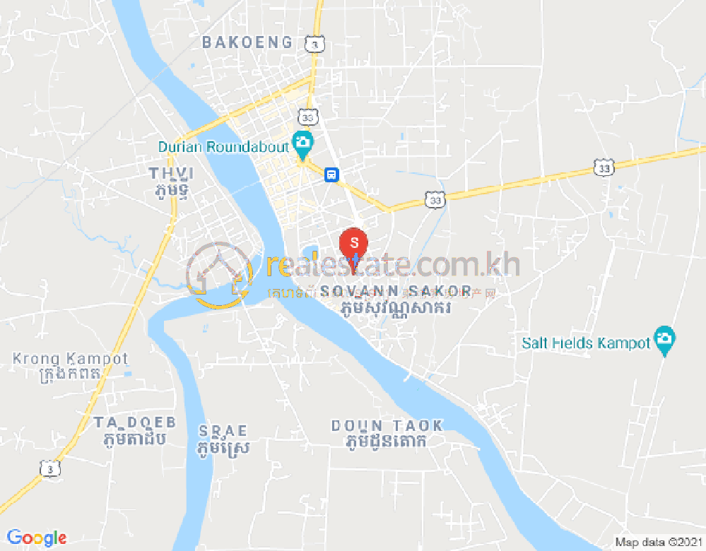 Mapa: Dabest Properties, Kampong Kandal, Kampot