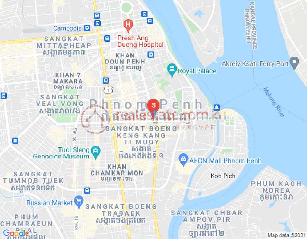 ផែនទី Dabest Properties, បឹងកេងកង៣, បឹងកេងកង, ភ្នំពេញ
