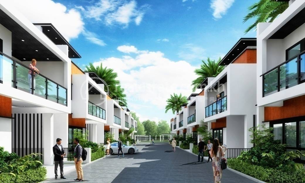 New Asia Villa 60M | Dangkao Borey À vendre à Dangkao