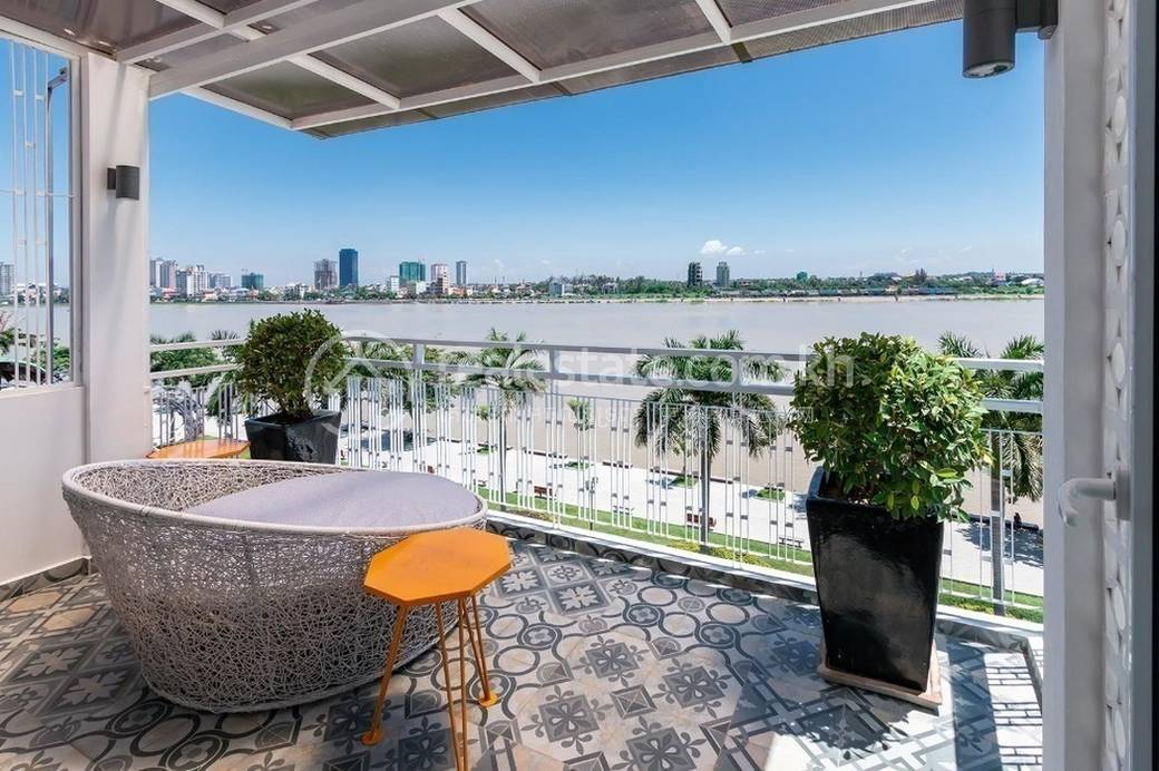 TAO Riverside Residence | 5-125 sqm Living Size Apartmán se službami K pronájmu in Daun Penh