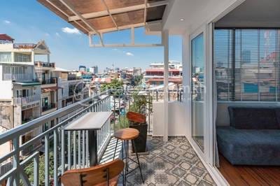 TAO Riverside Residence | Daun Penh5-125平方米使用面积单间公寓出租
