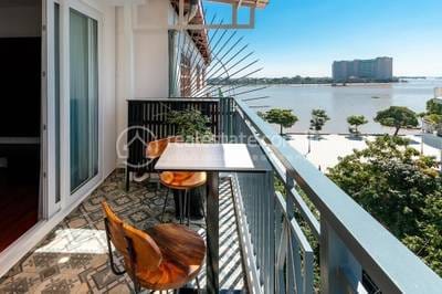 TAO Riverside Residence | Daun Penh单间公寓出租，价格$1,700