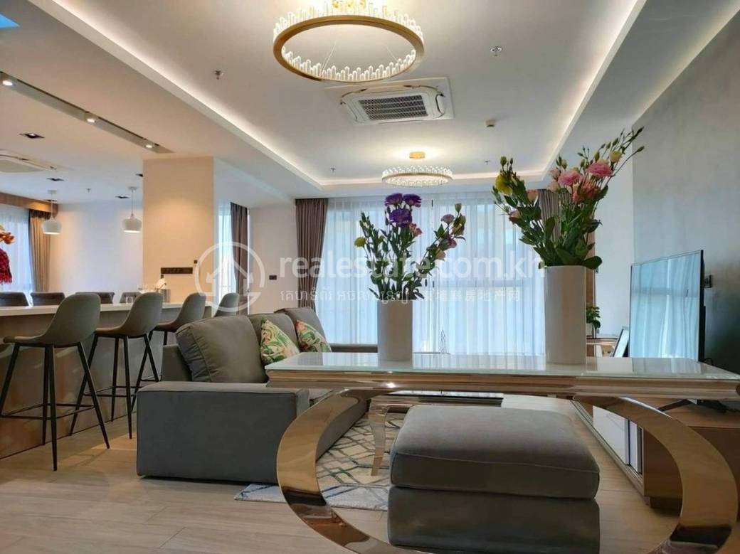 套房出租，位于万景岗1分区（BKK1), 波哥堪, 金边