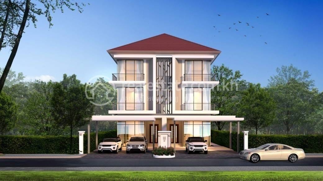 Villa Jumelle À vendre à Phsar Kandal, Poipet, Banteay Meanchey