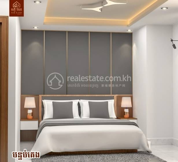 Sak Land 50M | Dangkao Вилла с двумя спальнями Для Продажи in Dangkao