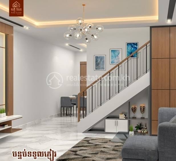 Sak Land 50M | Вилла с двумя спальнями Для Продажи in Дангкао, Дангкао, Пномпень