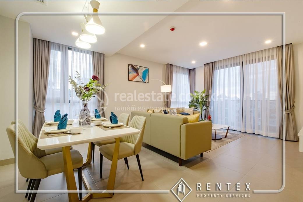 Apartmán se službami K pronájmu in BKK 1, Boeng Keng Kang, Phnom Penh