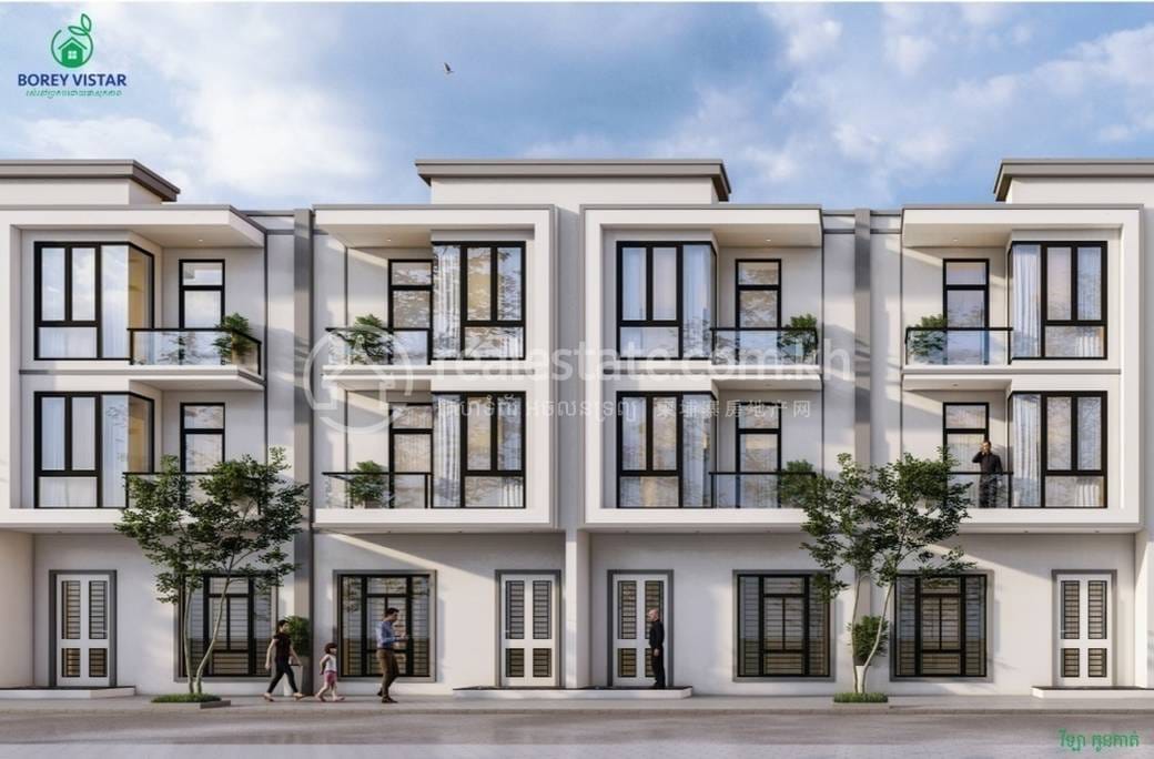 Borey Vistar | Preaek Kampues Borey For Sale in Preaek Kampues