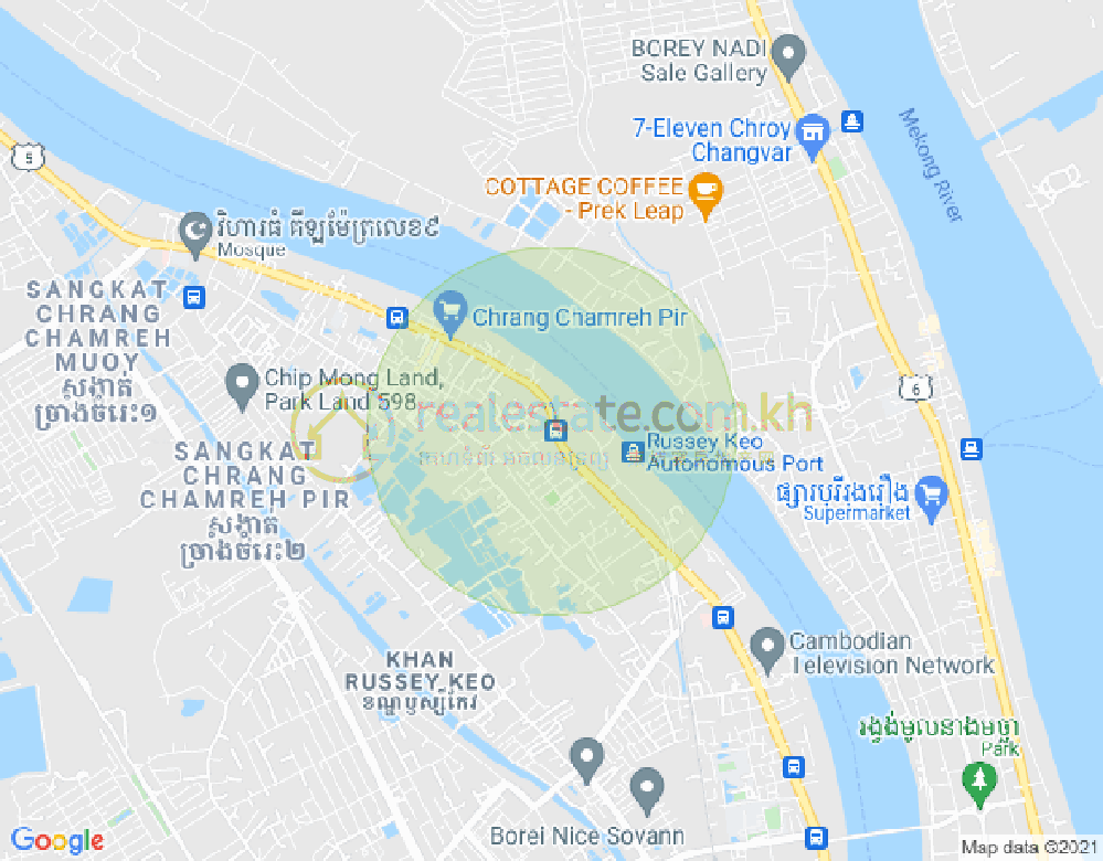 Carte de PG Dream Residences