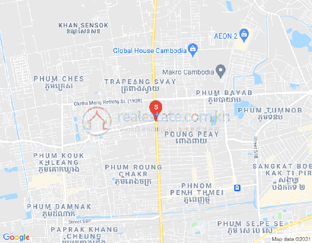 ផែនទី ភ្នំពេញថ្មី, សែនសុខ, ភ្នំពេញ