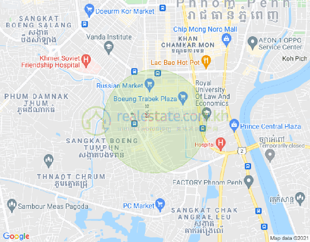 แผนที่ BKK 1, บึงเกงกอง, พนมเปญ