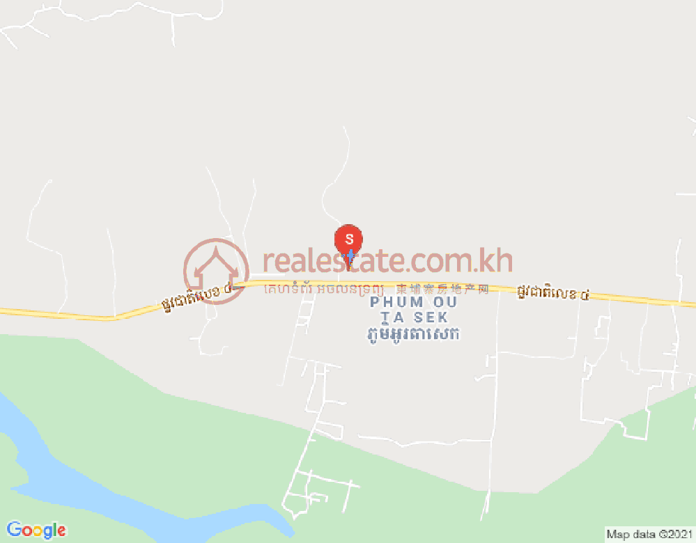 ភូមិអូរតាសេក, Ou Oknha Heng县, Kampong Saom, 西哈努克城地图