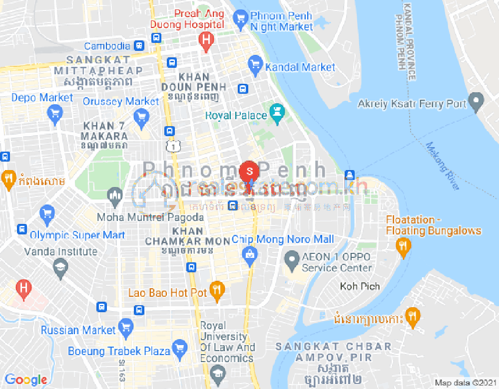 ផែនទី Properties Dabest, បឹងកេងកង១, បឹងកេងកង, ភ្នំពេញ
