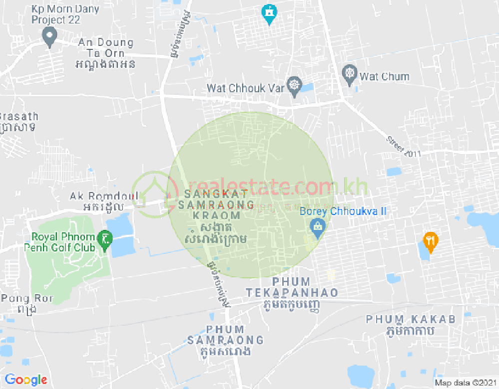 Mapa: Borey Lim Chheang Hak | Chhouk Va 1