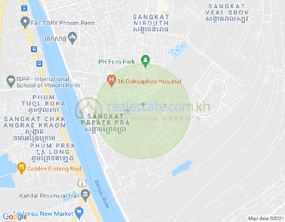 Map of Borey Sambath Meanheng III: Mittapheap