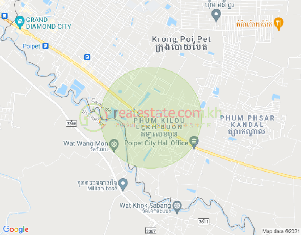 Mapa: The Park City Poipet