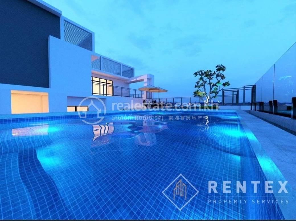 Apartmán se službami K pronájmu in BKK 1, Boeng Keng Kang, Phnom Penh