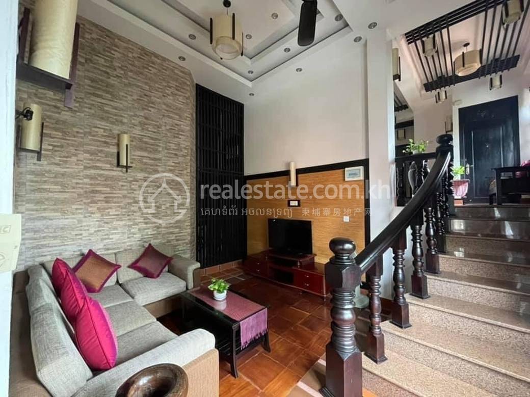 Daun Penh អាផាតមិនមានសេវាកម្ម សំរាប់ជួល នៅDaun Penh