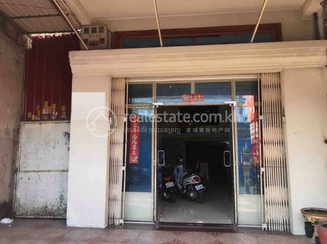 Maison-boutique À vendre à St.134, Ou Ruessei 3, 7 Makara, Phnom Penh