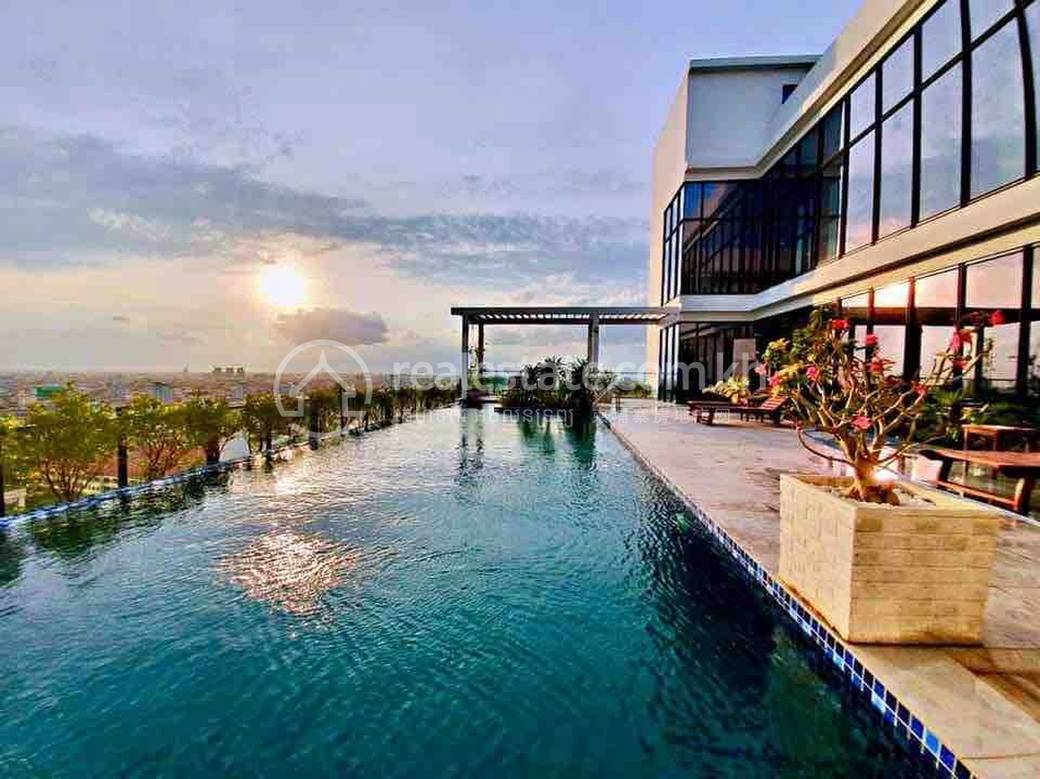 คอนโด สำหรับเช่า ใน, ตวลสวายเปรย 1, บึงเกงกอง, พนมเปญ