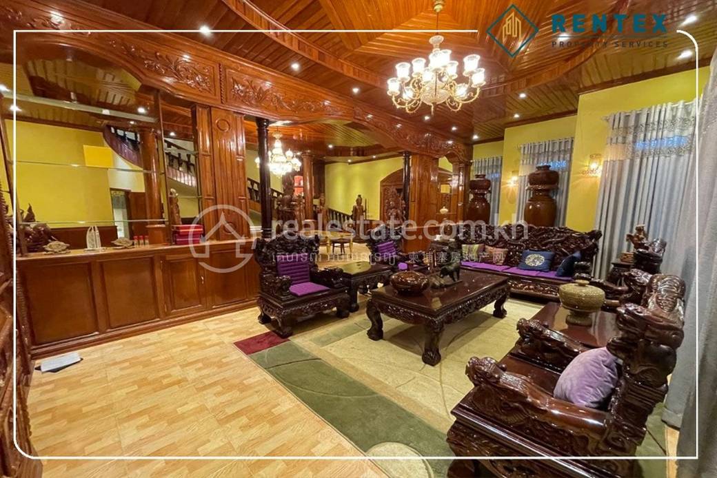 Vila K pronájmu in Boeung Kak 1, Toul Kork, Phnom Penh
