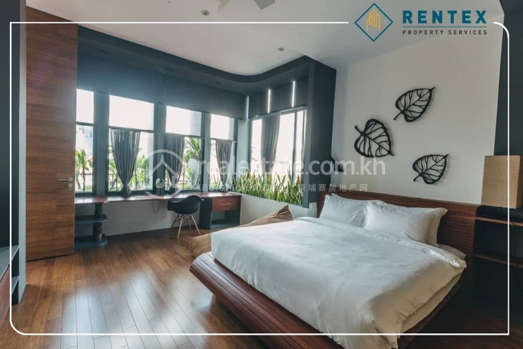 Apartmán K pronájmu in Tonle Bassac, Chamkarmon, Phnom Penh