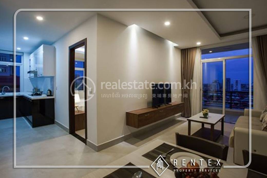 Appartement À louer à, Toul Tum Poung 1, Chamkarmon, Phnom Penh