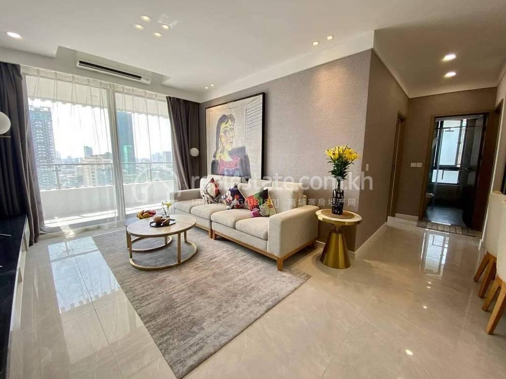 公寓出租，位于万景岗1分区（BKK1), 波哥堪, 金边