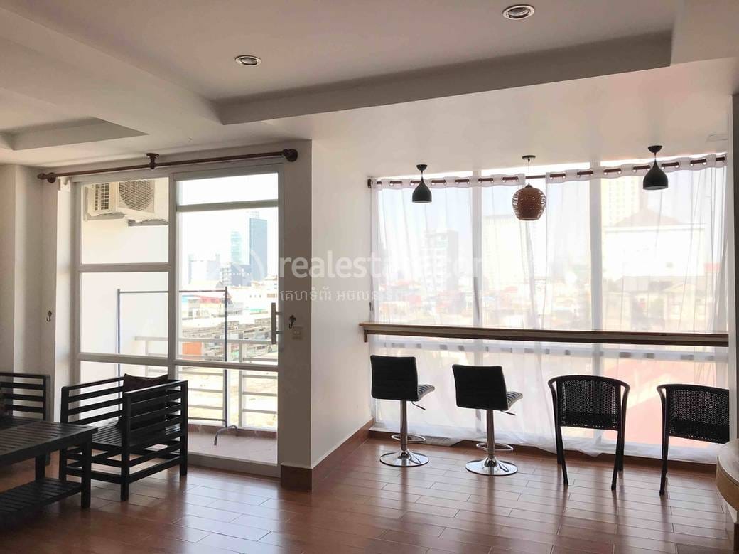 Apartmán K pronájmu in Daun Penh $550