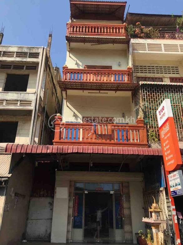 residential Shophouse for sale in Ou Ruessei 3 ID 196997