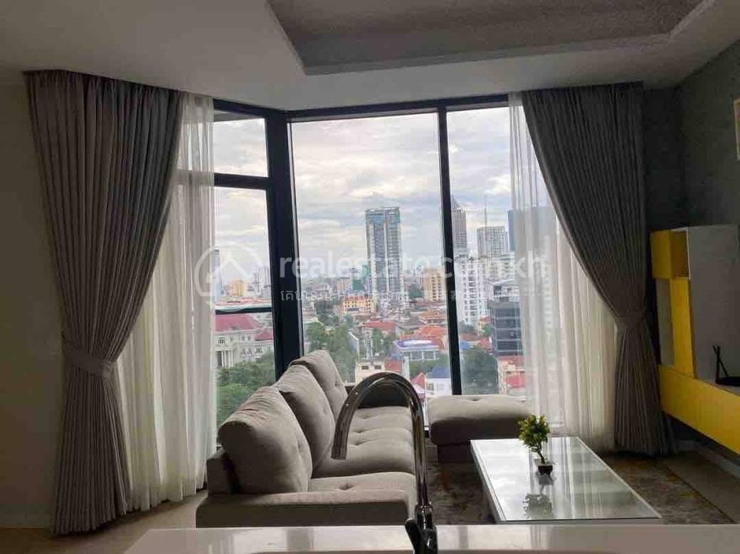 Chamkarmon公寓出租，位于Tonle BassacChamkarmon，价格$2,500