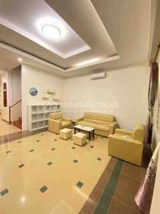 Villa For Rent in Nirouth, Chbar Ampov, Phnom Penh