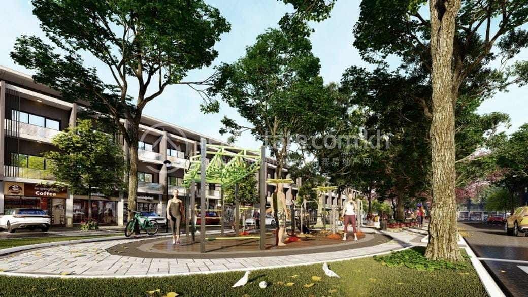 The Residence | Chak Angrae Leu Shophouse For Sale in Chak Angrae Leu