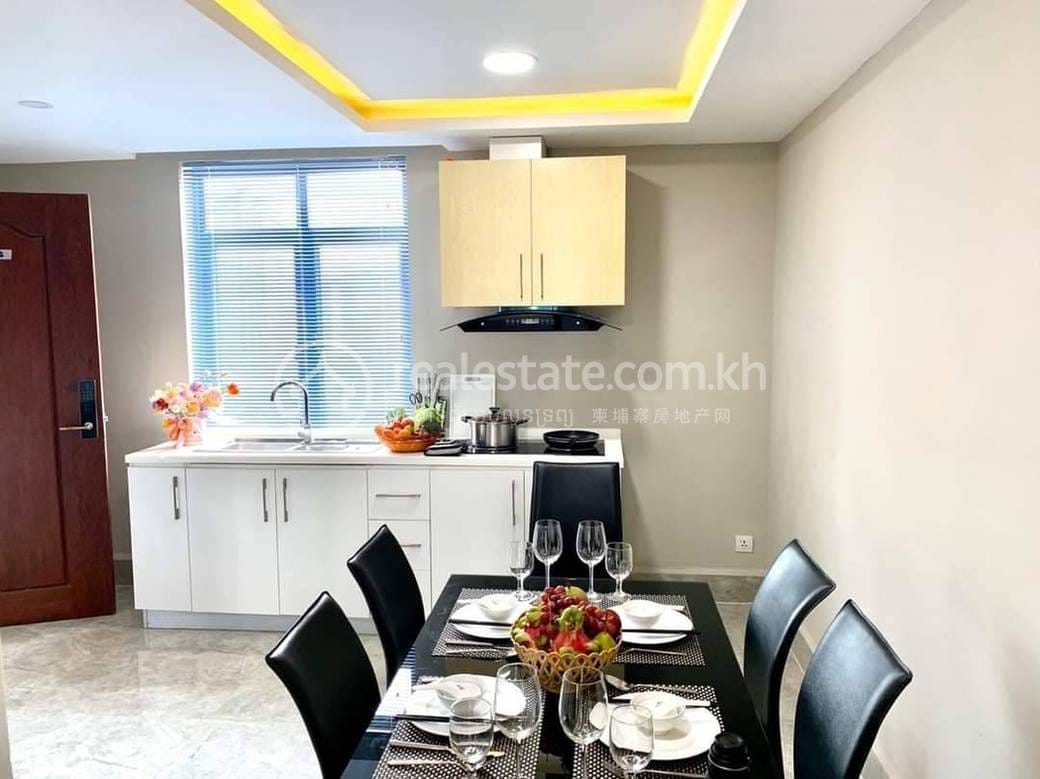 Апартаменты с Обслуживанием Для Аренды in Chamkarmon $550