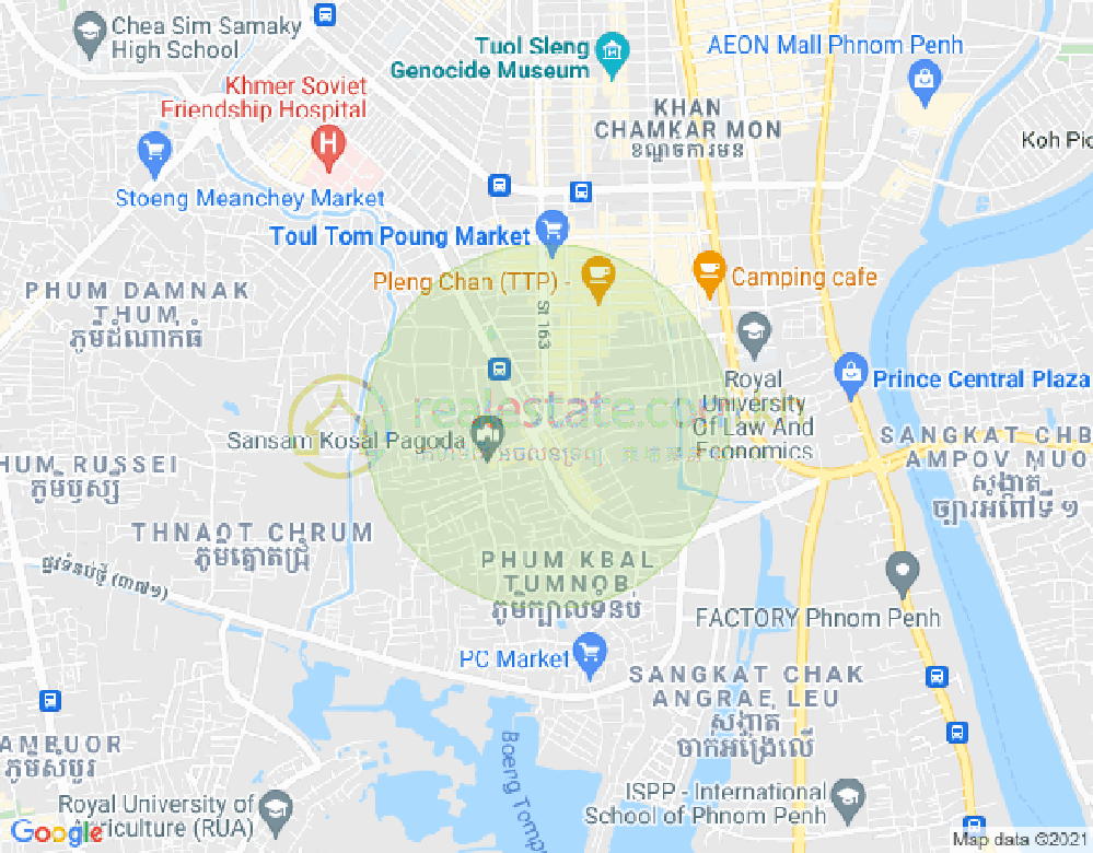 Carte de Dabest Properties, Boeung Tumpun, Meanchey, Phnom Penh