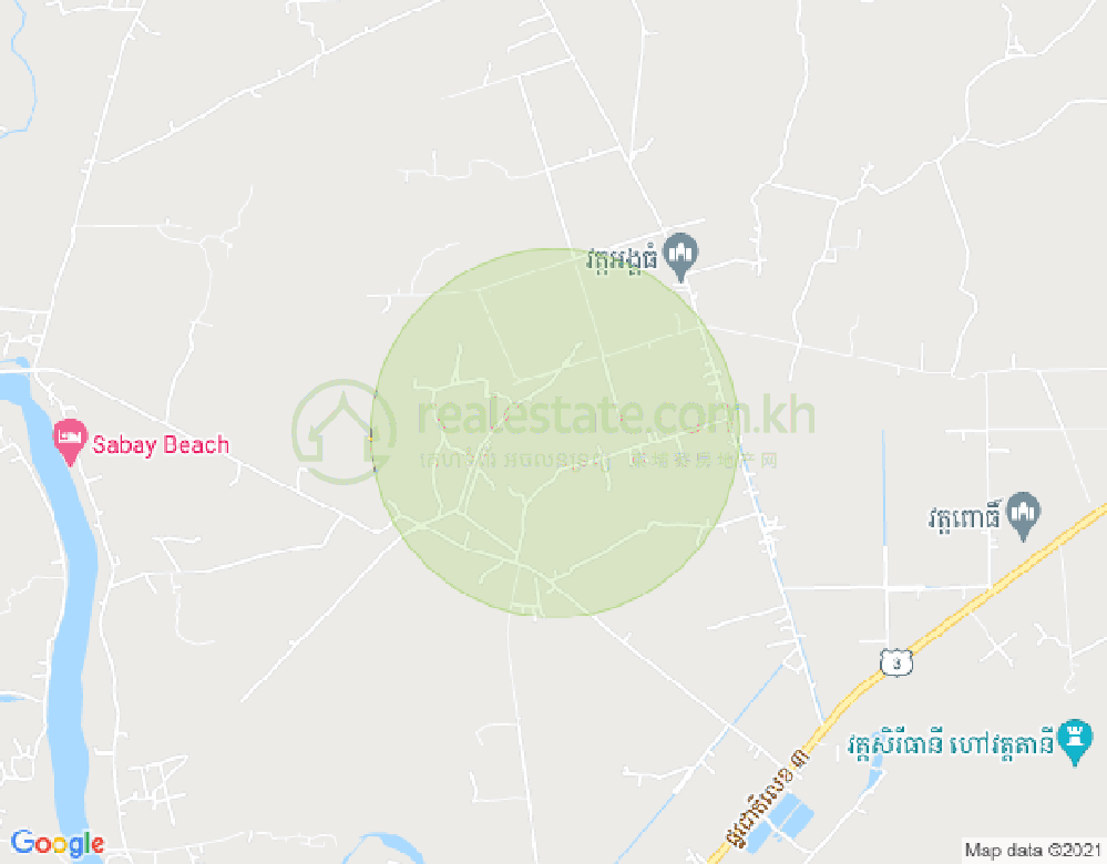 Mapa: Properties  Dabest, Prey Khmum, Tuek Chhou, Kampot