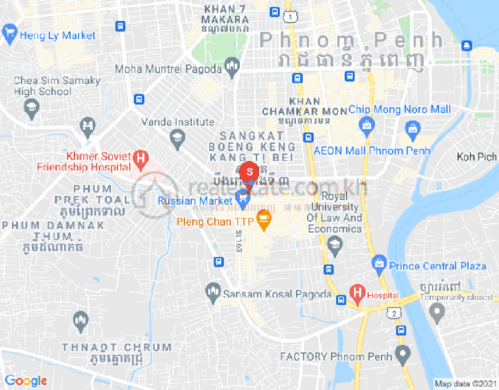 แผนที่ ตวลตุมปุง 1, จัมการมอน, พนมเปญ
