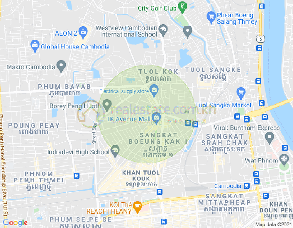 Map of TK View Hotel & Apartment