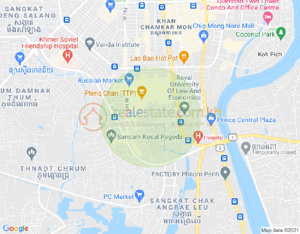 Mapa: 460, Boeung Trabek, Chamkarmon, Phnom Penh