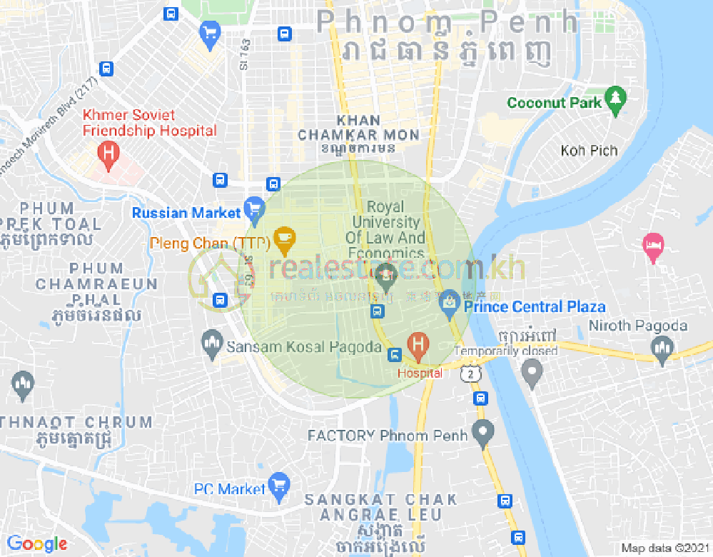 Mapa: St.474, Boeung Trabek, Chamkarmon, Phnom Penh
