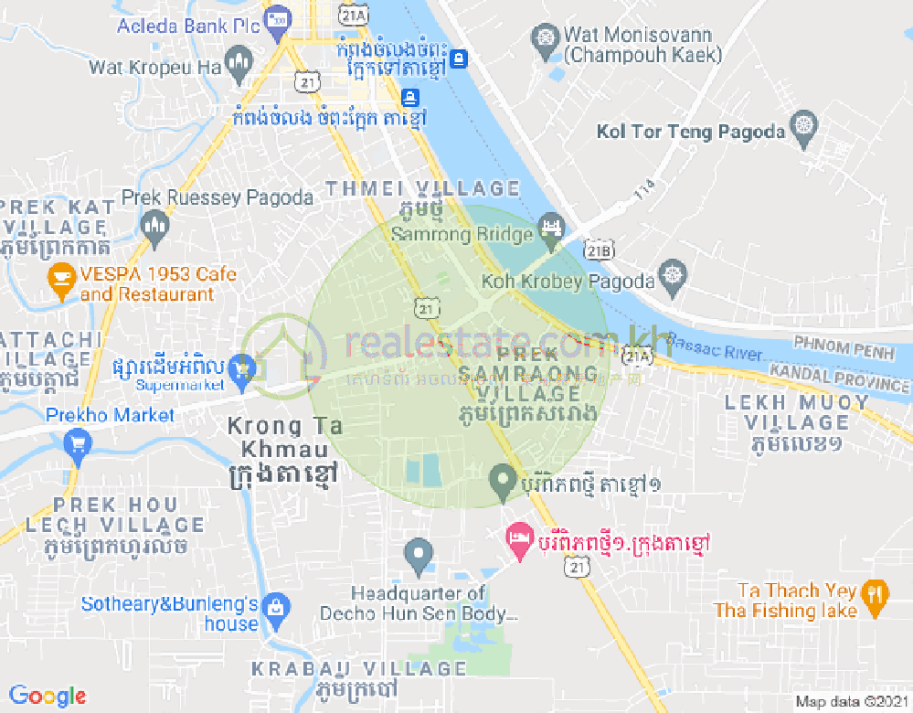 St.21, 대금오, 다이킨오시, 건라성 지도