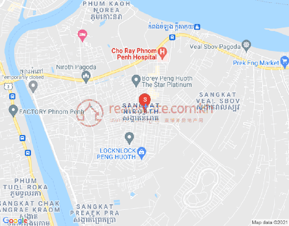 ផែនទី និរោធ, ច្បារអំពៅ, ភ្នំពេញ