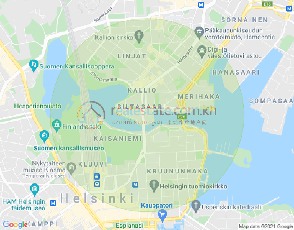แผนที่ ចោមចៅ 1, โปร์แซนเจย, พนมเปญ