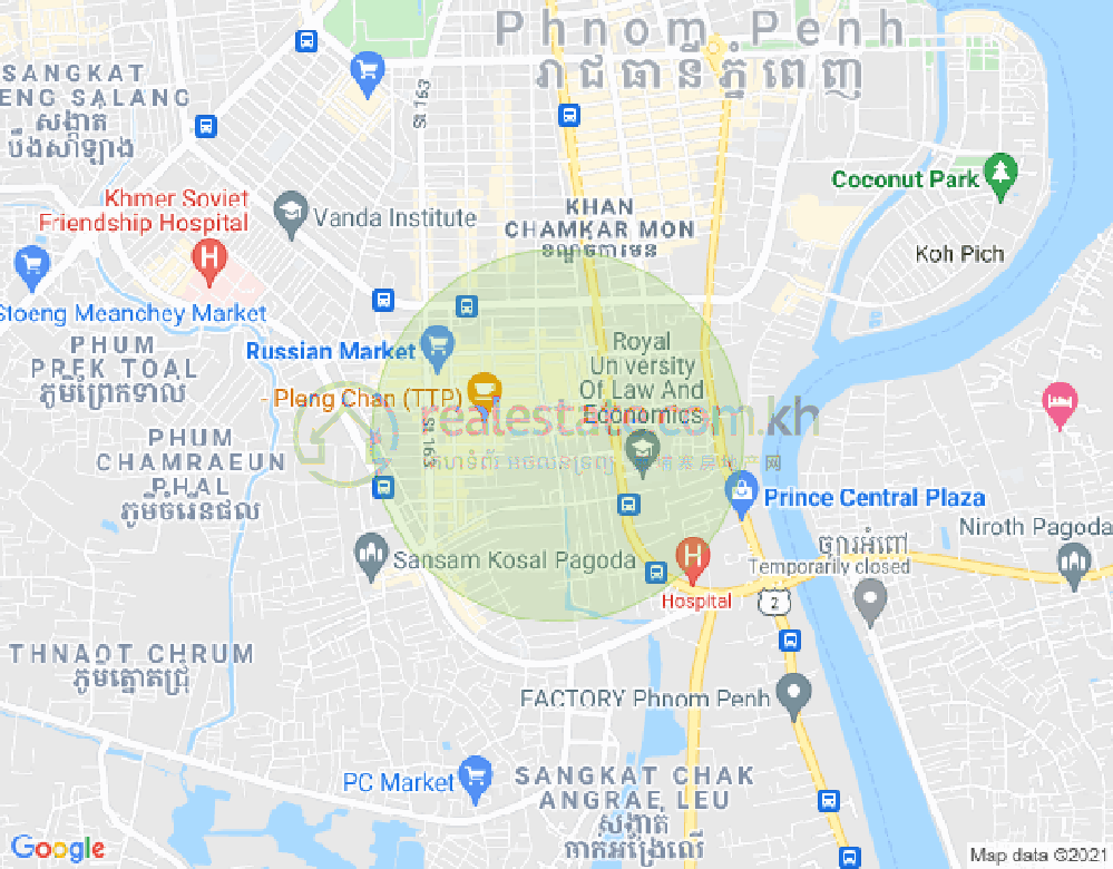 Mapa: 60, Boeung Trabek, Chamkarmon, Phnom Penh