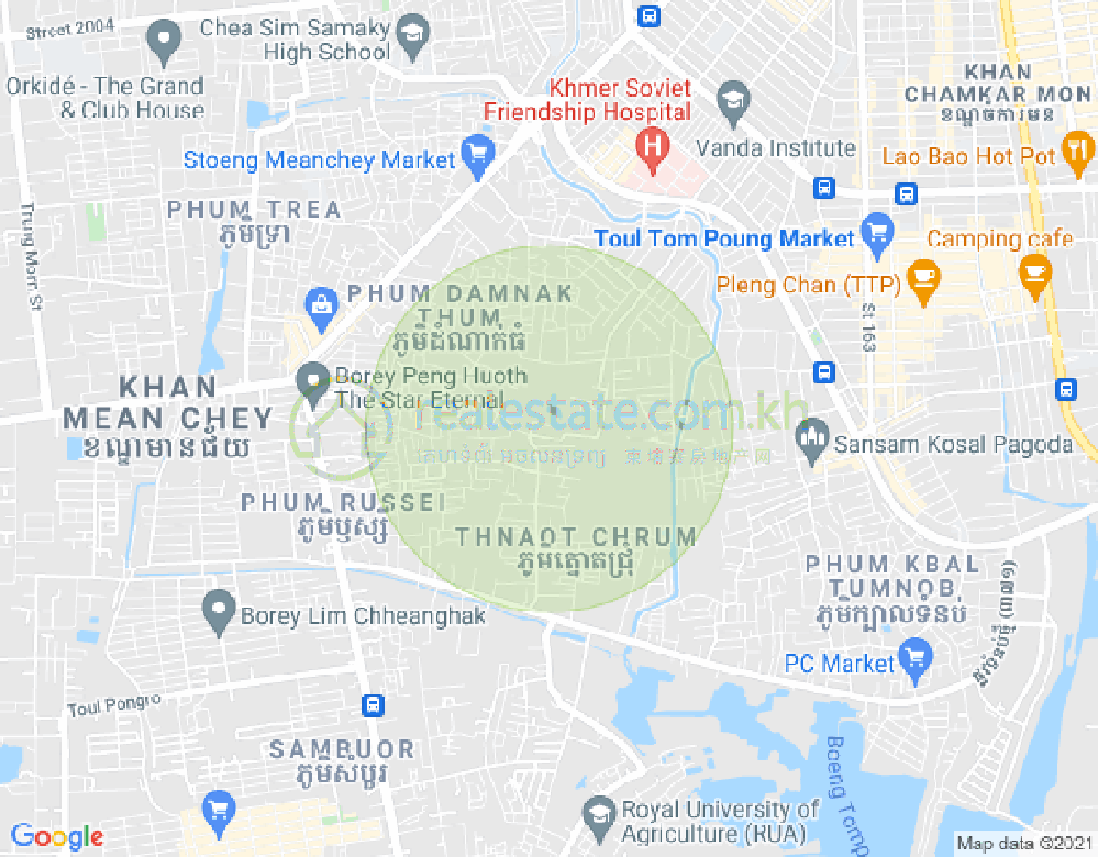 Map of The Residence