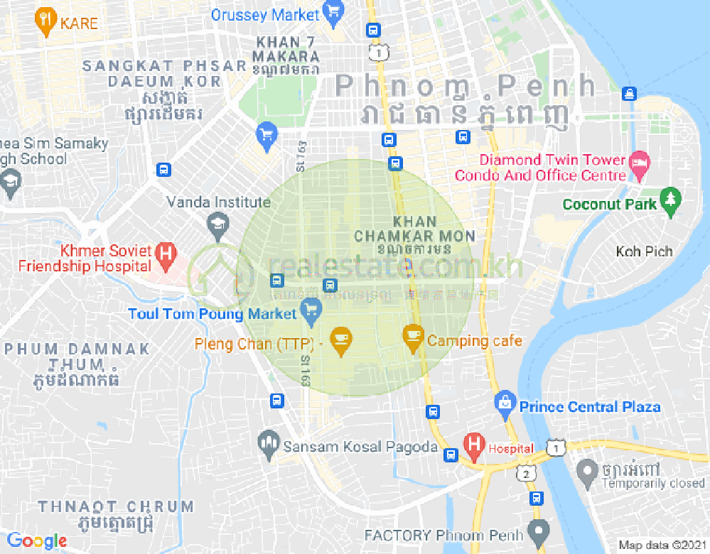 Mapa: 396, BKK 3, Boeng Keng Kang, Phnom Penh